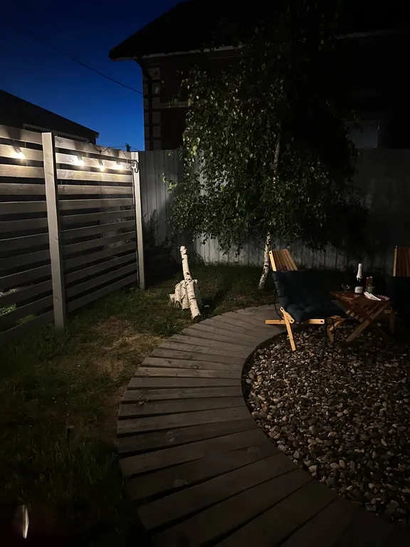 Уютный а-фрейм в деревне