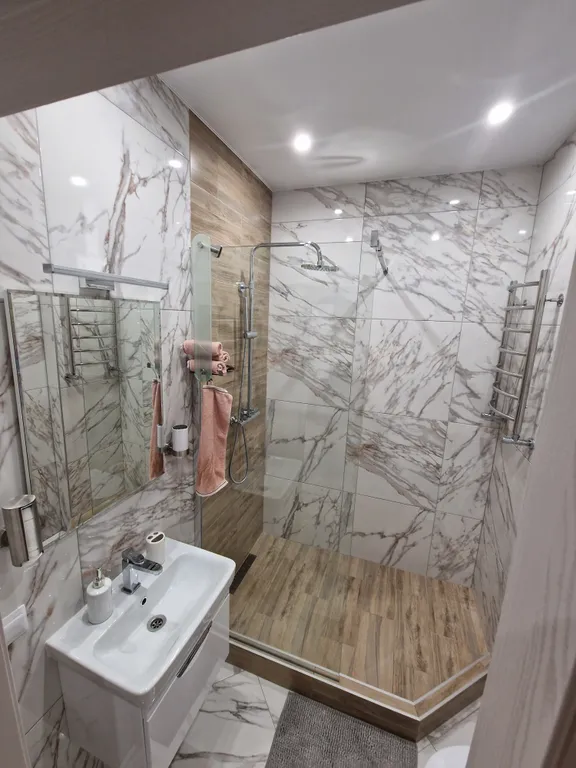 Уютная 3-комнатная квартира с двумя ванными комнатами