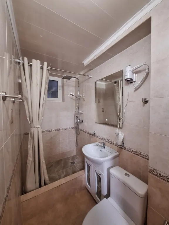 Квартира Квартира Пальма трёхместный комфортный номер с кроватями twin/dbl и одноместным диваном — Геленджик