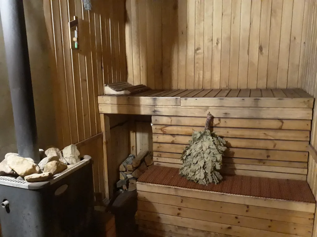 Дом с баней на территории частного домовладения