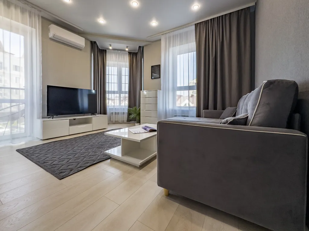 Квартира Квартира Дизайнерский апартамент с видом на море — Зеленоградск