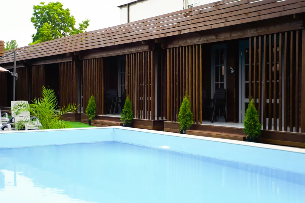 Эко-домики у моря с собственным бассейном