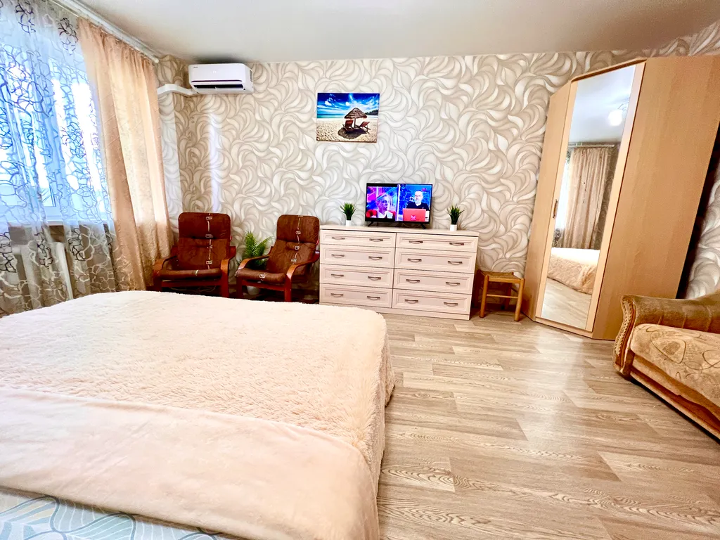 Уютная 1-комнатная квартира рядом с рекой Волга