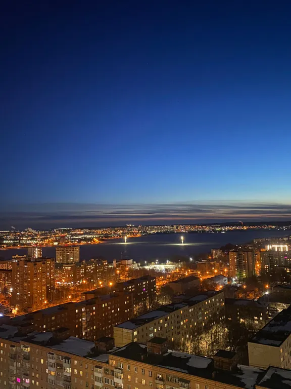 Уютная квартира в центре города и шикарным видом на город