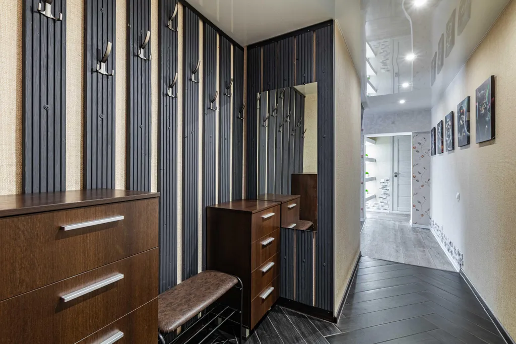 Уютная двухуровневая квартира с джакузи и аэрохоккем