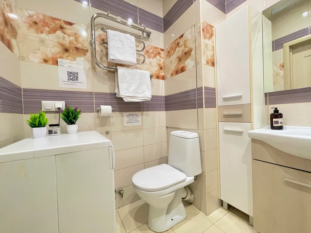 Уютная 2-комнатная квартира с кухней-гостиной