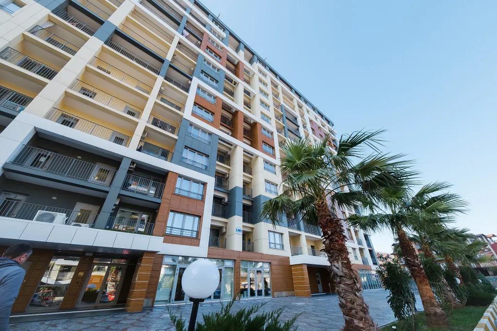 Евродвушка, балкон, вид на море