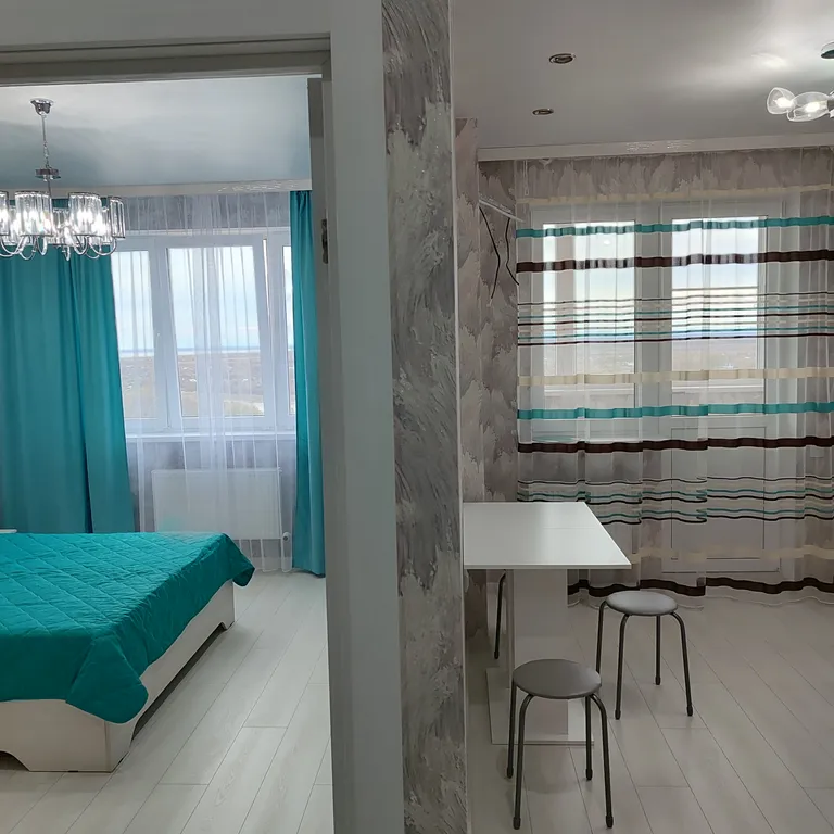 Квартира Однокомнатная квартира с шикарным видом на Кубань — Краснодар