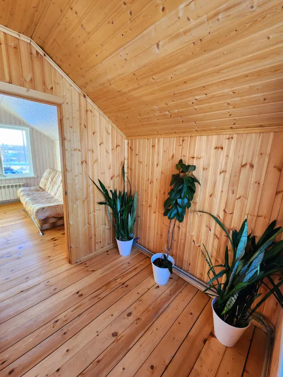 Дом с баней рядом с городом