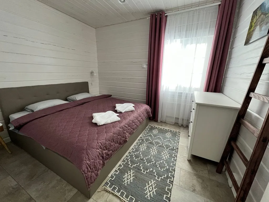 Большой дом с сауной и камином Озеро Лунное