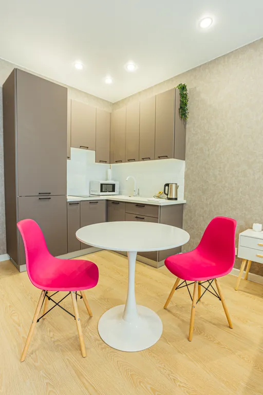 Видовая квартира ViVa MaGenta с панорамным  балконом