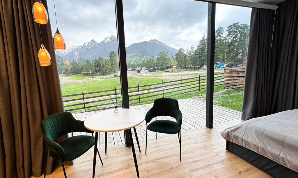 Коттедж Домик с видом на горы — Архыз