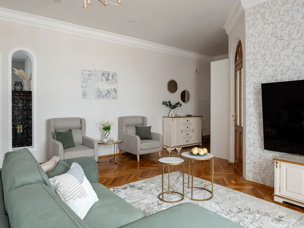 Квартира Квартира GM Apartments Новая и тихая трешка на Тверской — Москва