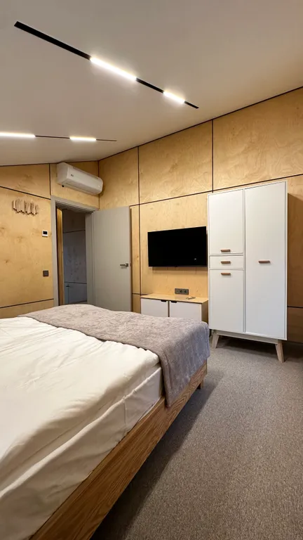 Шикарный Барн с сауной и купелью