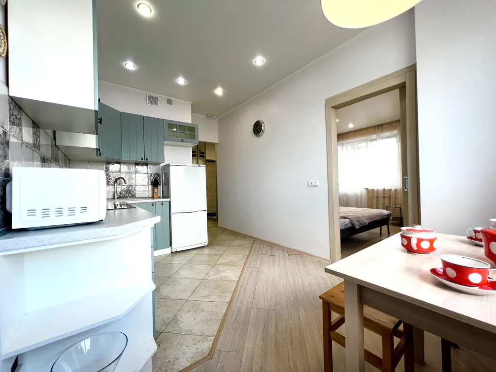 1-к квартира на Хрустальной в новом доме