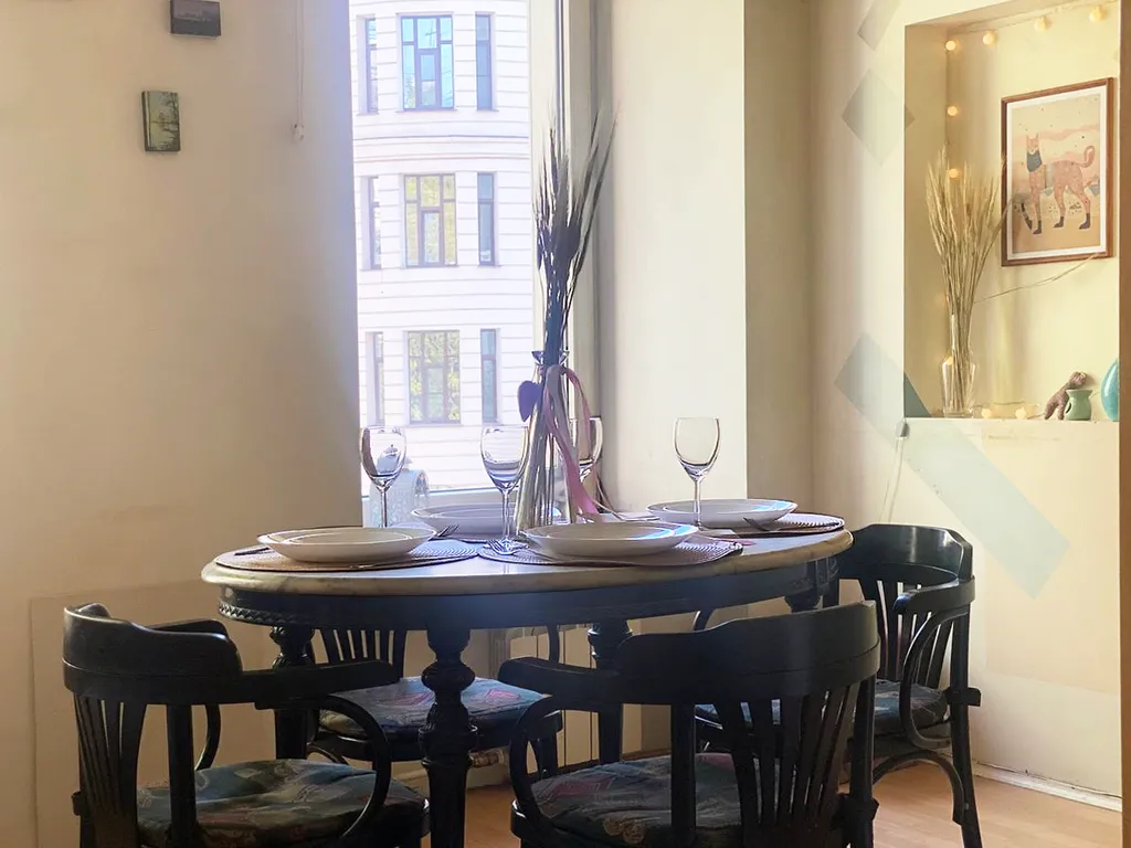 Квартира Колоритная квартира с камином и балконом в особняке Колобовых.Парковка — Санкт-Петербург