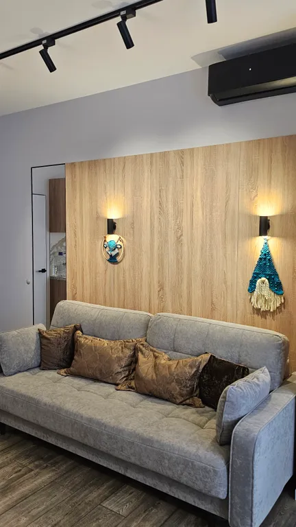 Двухкомнатная квартира Онежский Сканди с панорамным видом