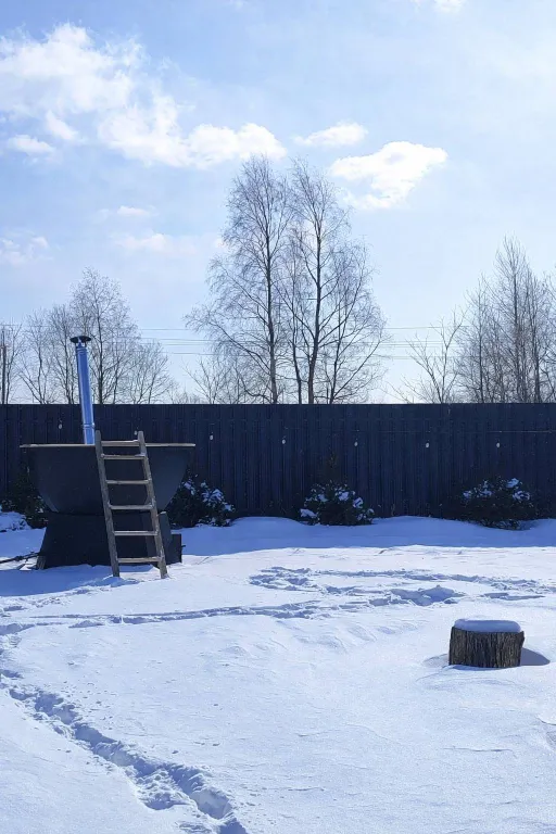 Fanza House - домик с сауной, чаном, камином, проектором и беседкой