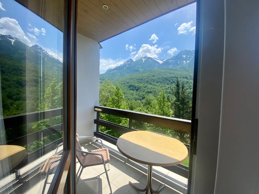 Семейный апартамент с балконом