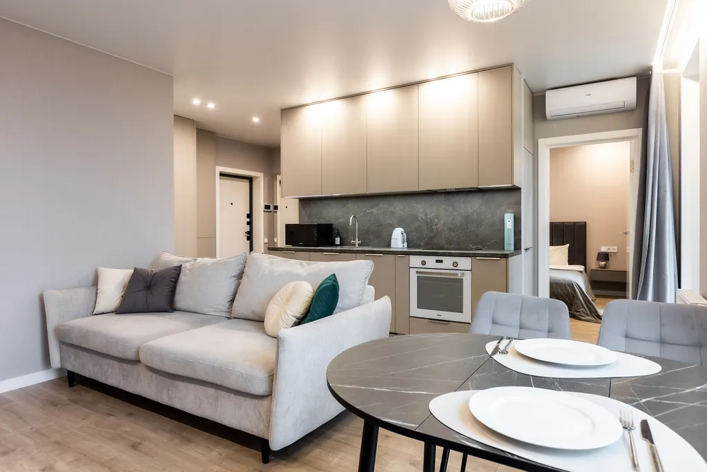Квартира Квартира Апартамент Stylish Grey в элитном ЖК Комфорт Парк — Минск