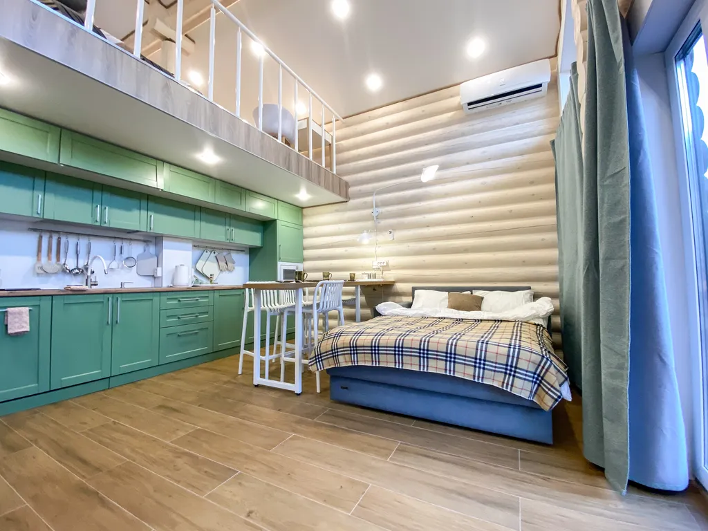 Коттедж Семейная баня и Дом с личным пирсом — Столбище