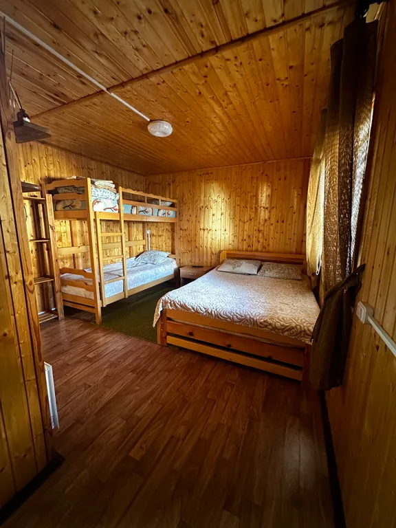 Домик четырёхместный с общей кухней