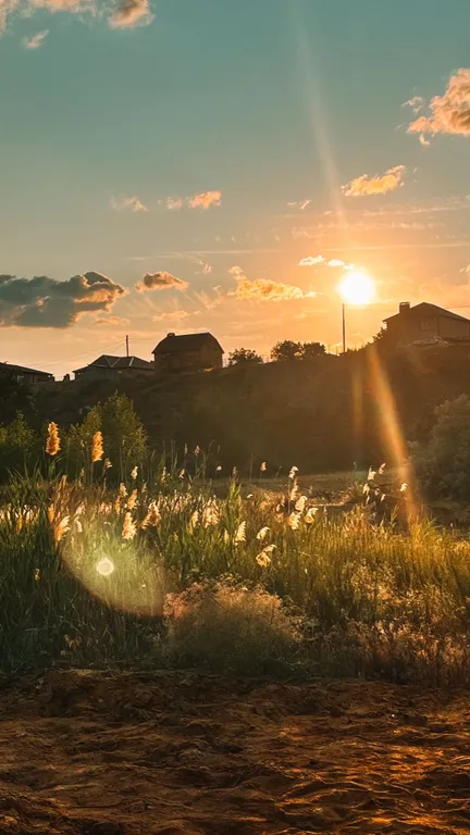 Охотничий домик у пруда