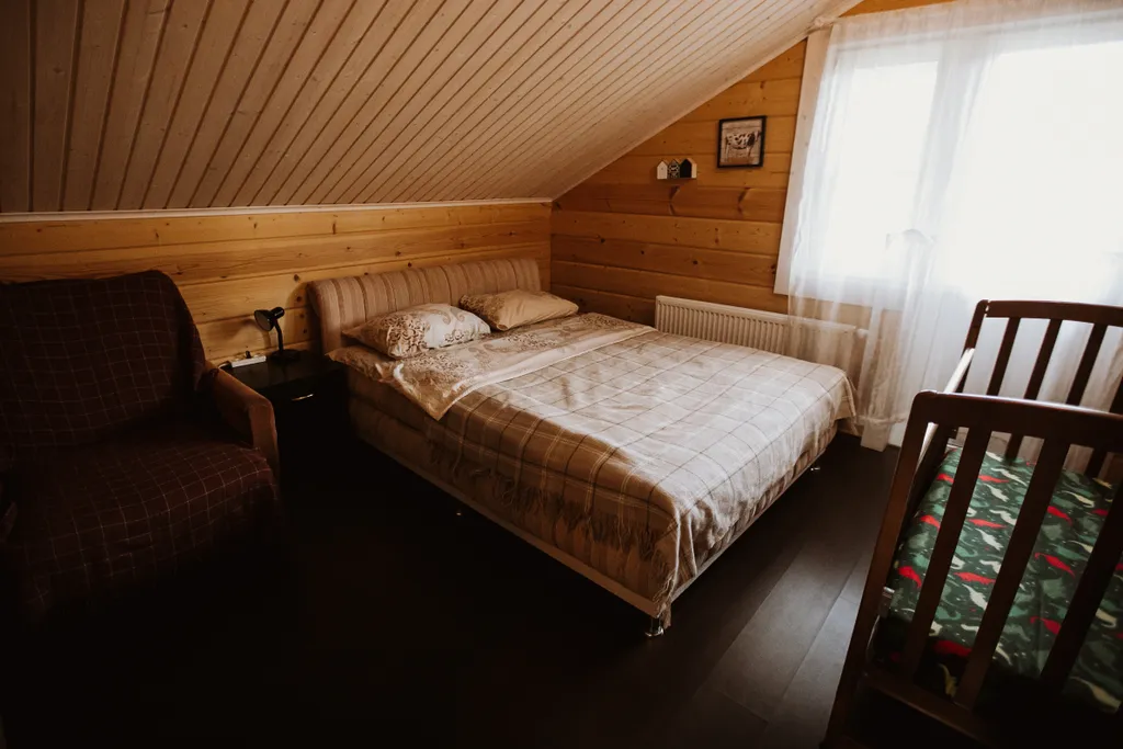 Коттедж с сауной рядом с озером