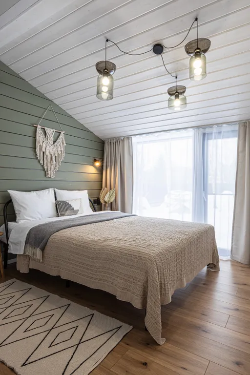 Новый панорамный дом с лесом на участке