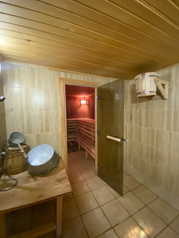 Коттедж Русская баня с сибирским чаном