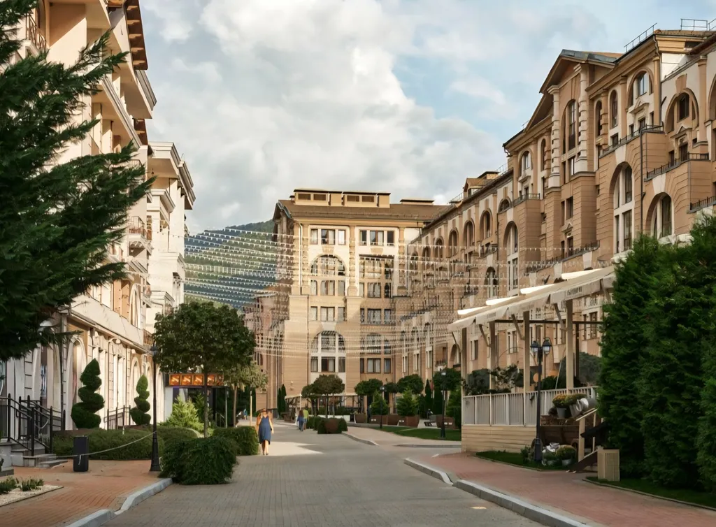 Апартаменты Rouge 540 с видом на горы