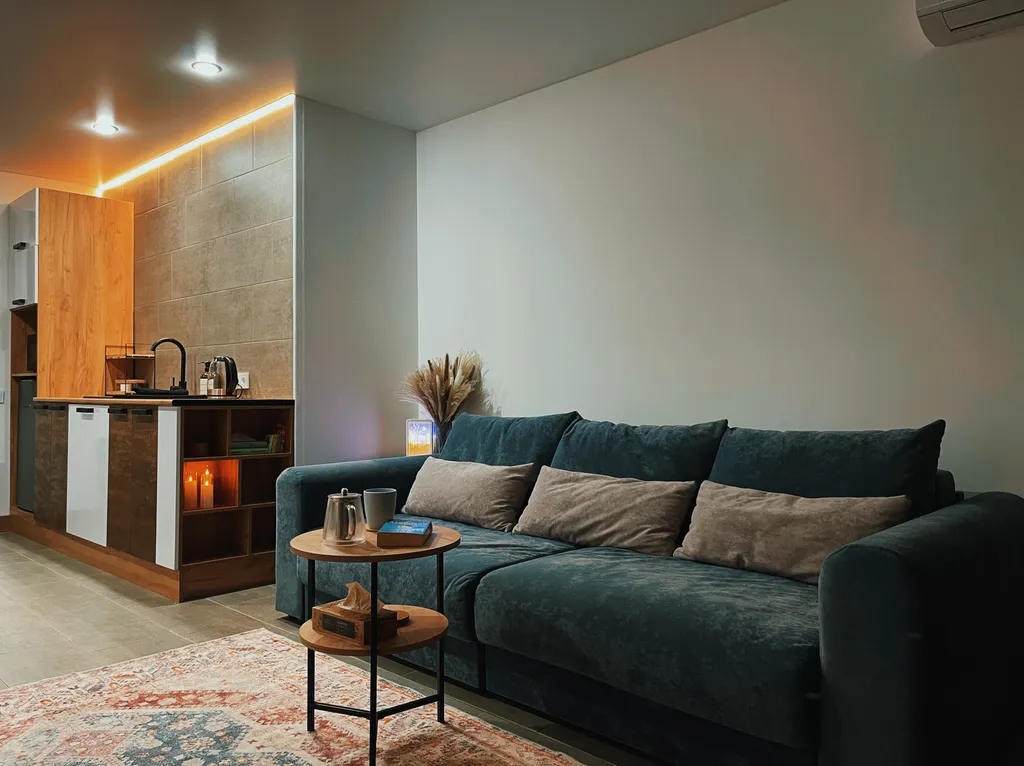 Уютный дом-студия с финской сауной