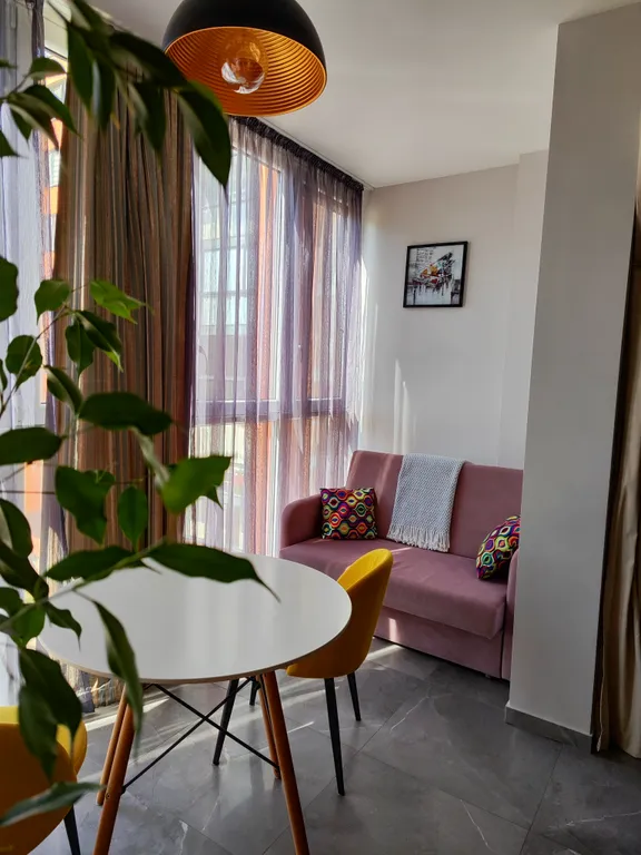 Уютная квартира-студия в стиле лофт в тихом районе