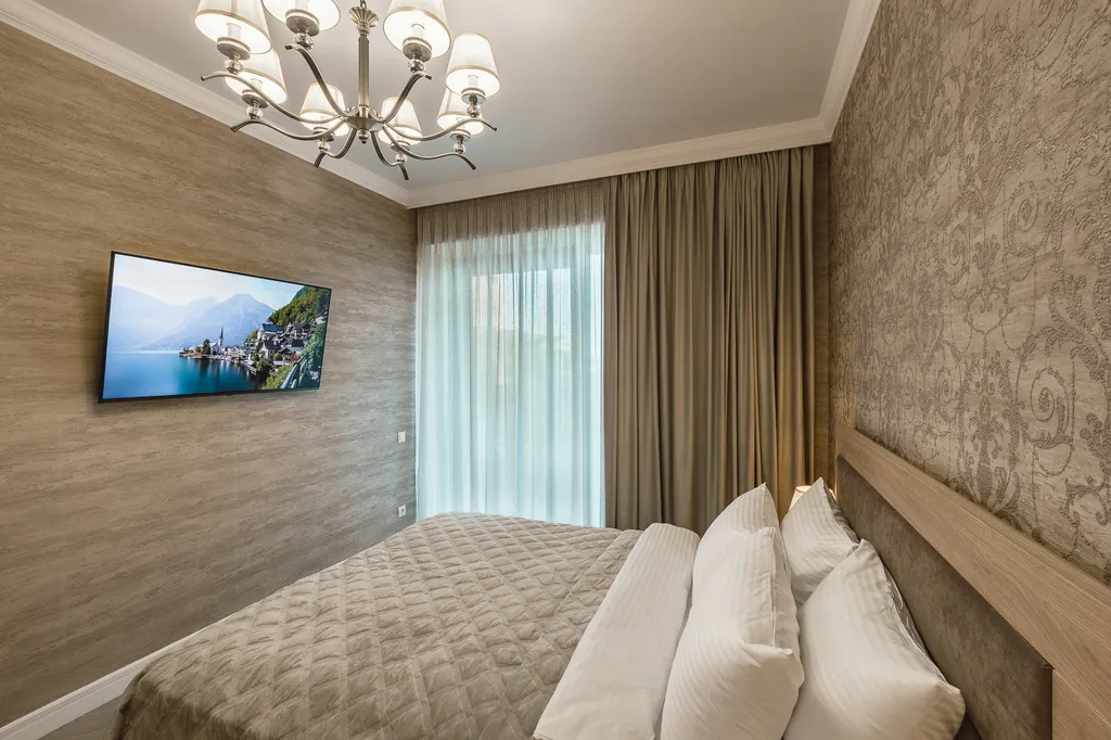 Видовая двухспальная квартира в приморском парке