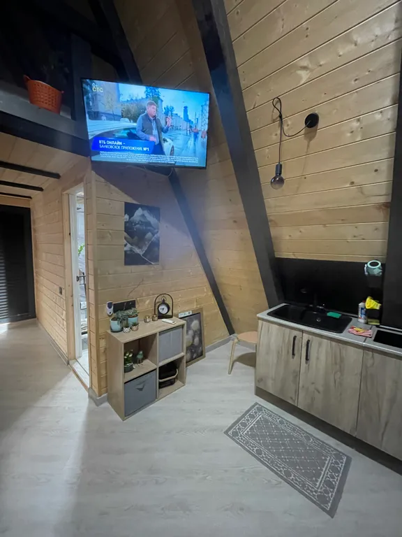 А Фрейм дом шалаш, место силы