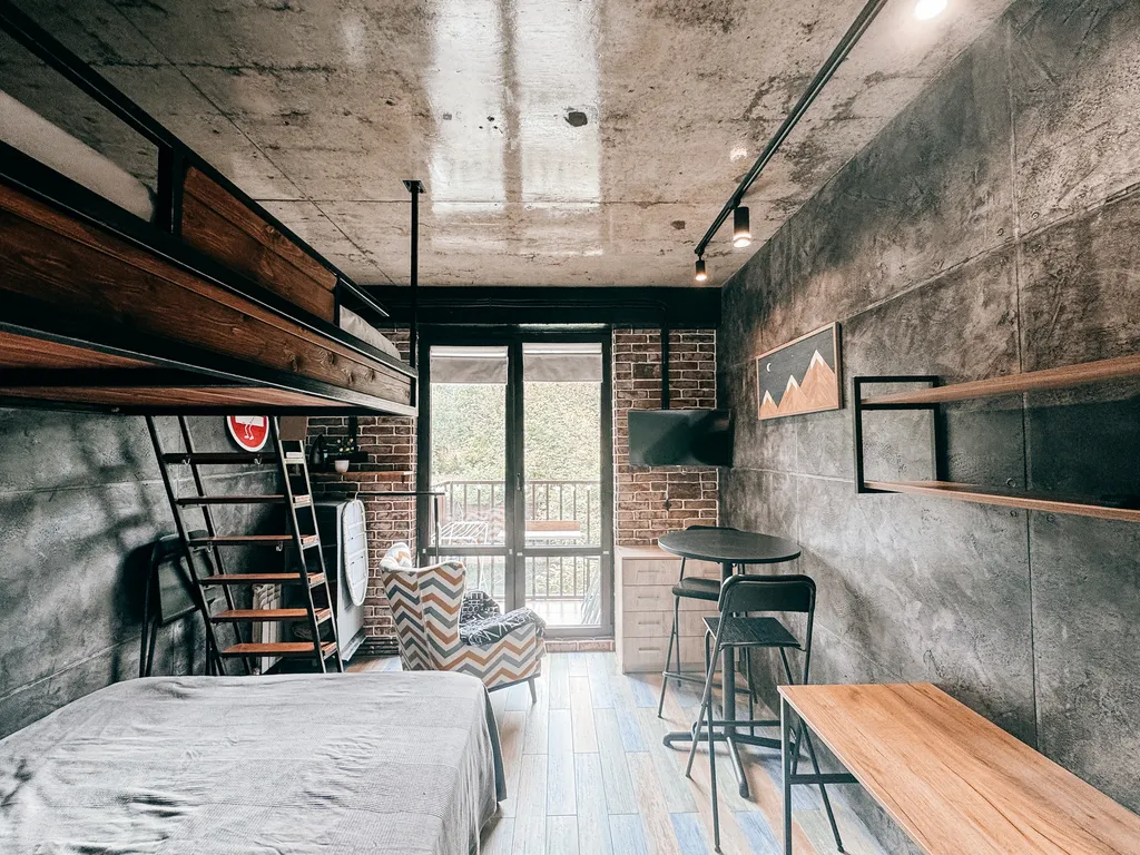 Студия 10 в стиле лофт