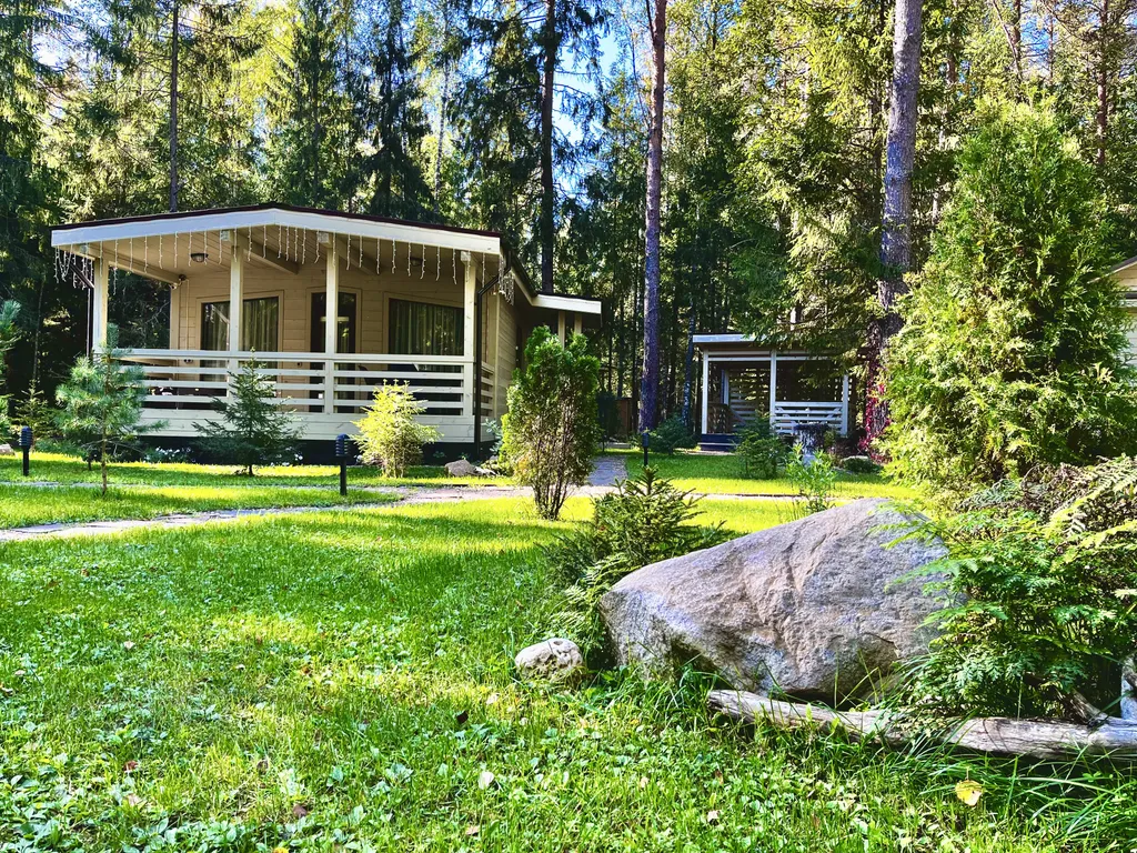 Коттедж Коттедж на озере Волго на Селигере в сосновом бору — Турбаза Чайка