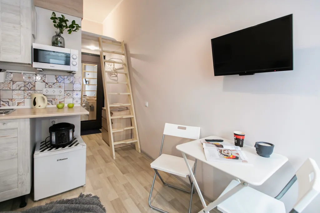 Квартира Двухуровневые апартаменты Old City в 5 минутах от метро Лиговский проспект — Санкт-Петербург