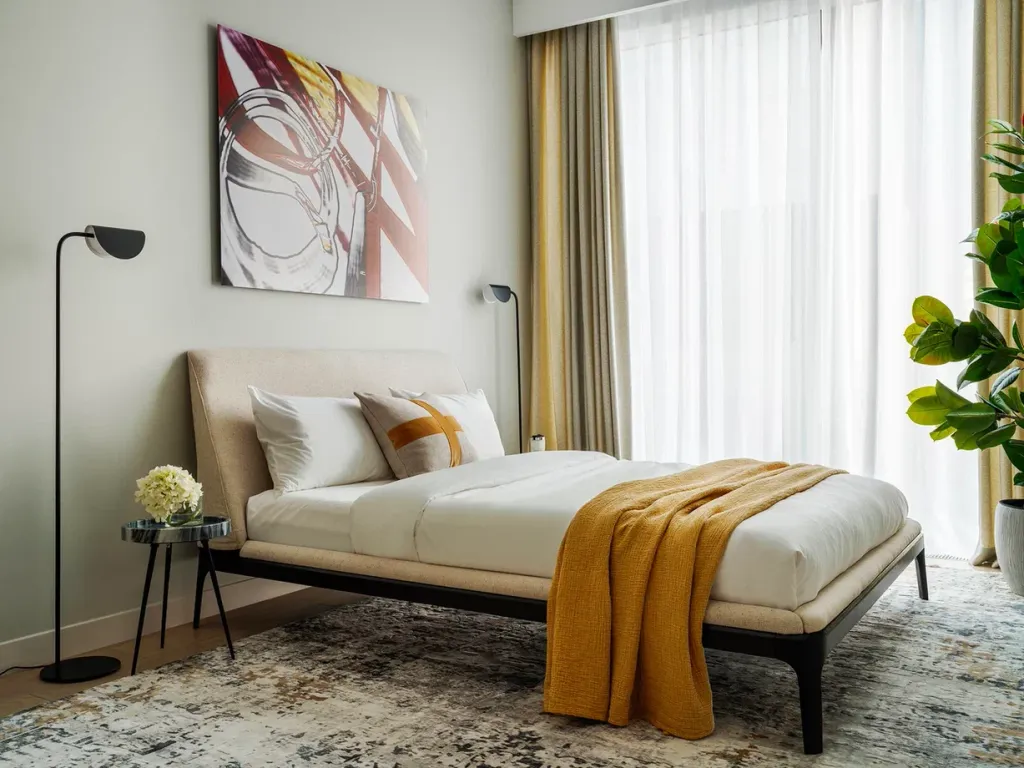 Видовые апартаменты с отдельной спальней