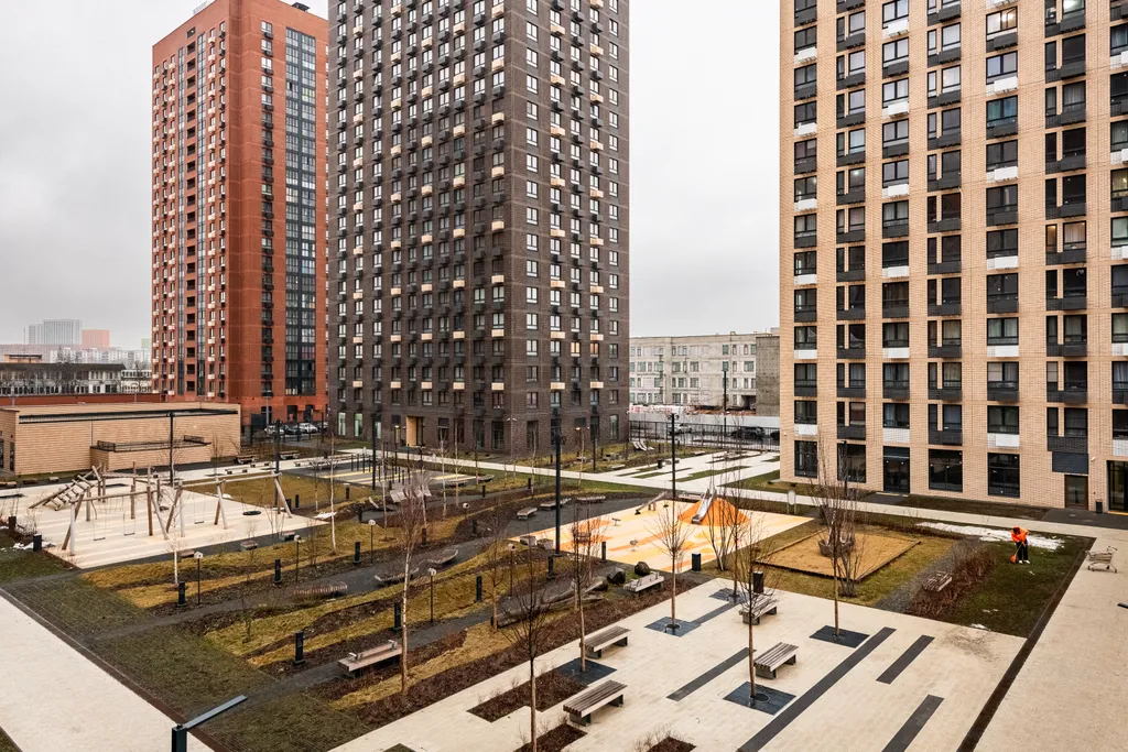 Квартира Квартира Евротрёшка летнее настроение — Москва