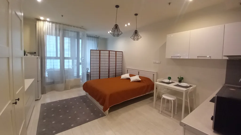 Квартира Квартира VITA Apartments - Студия Вeige в ЖК Лайнер — Москва