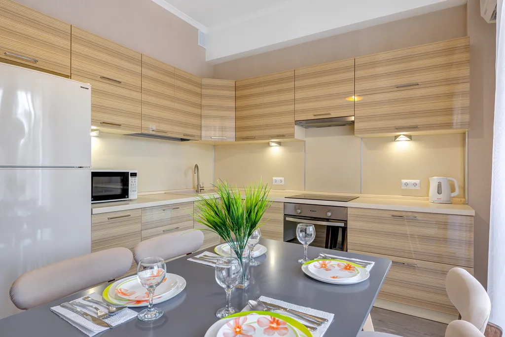 Апартаменты Сады морей с бассейном