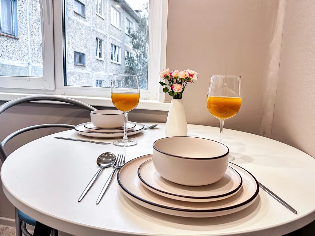 Апартаменты с 2-спальной кроватью, заселением 24/7