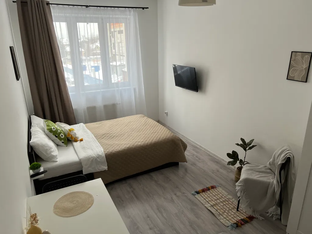 Квартира Светлая студия на двоих в ЖК Зеленые аллеи — аренда посуточно в Видное