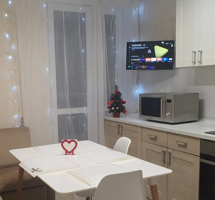 Уютная квартира с красивым видом на закат