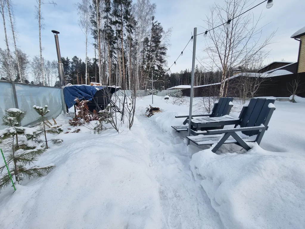 Дом с баней и чаном у озера Балтым — уютный отдых на природе