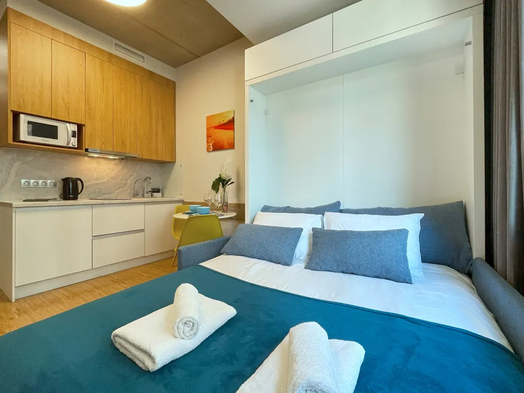 Квартира Квартира Апартамент Sunset Bay в мини-отеле Ocean key — Москва