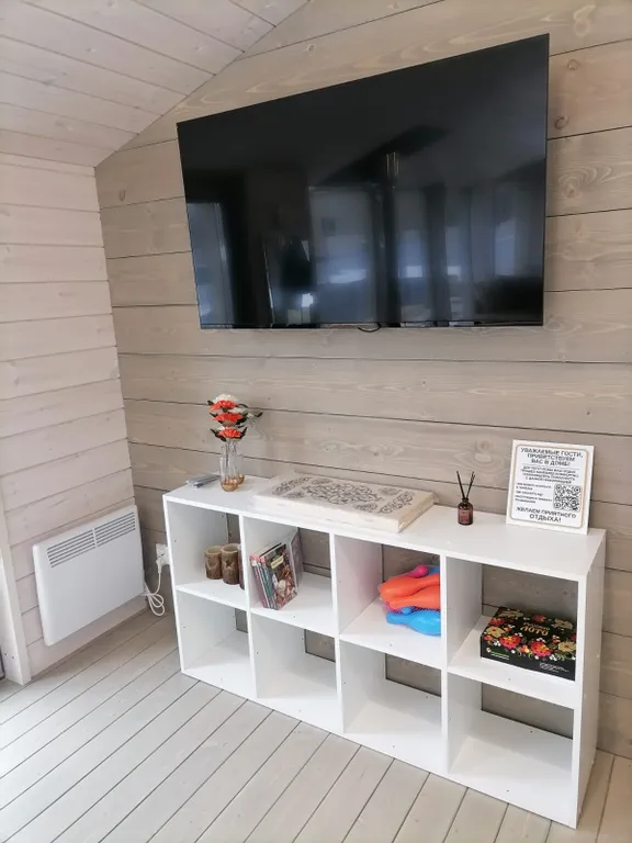 Уютный дом с печью-камином