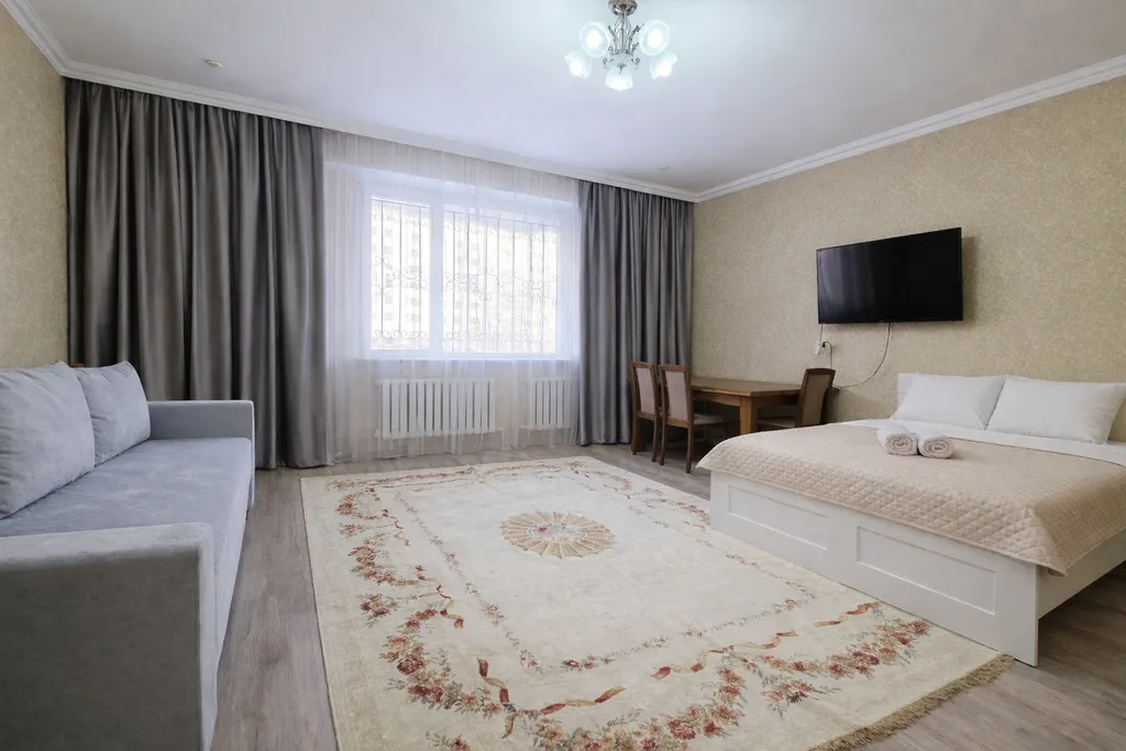 3-комнатная квартира в центре ЖК Нурсая