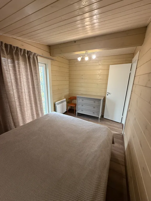 Дом в лесу из клеенного бруса